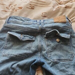 Aeropostale Mid Rise Flare Denim